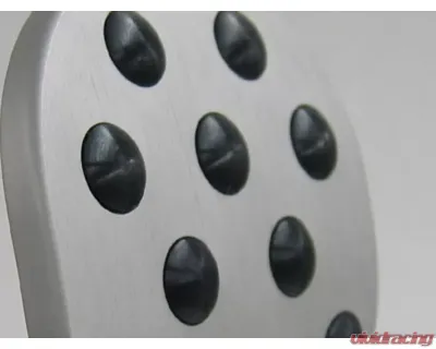 Rennline Rev2 3PC Rubber Grip Pedal Set for Porsche 924 | 944 | 968 1977-1995 - A12.1.P60 SLV.RED